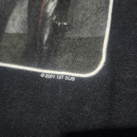 Vintage 2001 *NSYNC PopOdyssey Tour Tee Black XL Boy Band Shirt 23x31 - Picture 5 of 8